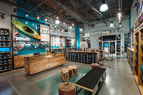 an image of Teva Orlando flagship store designed by turn