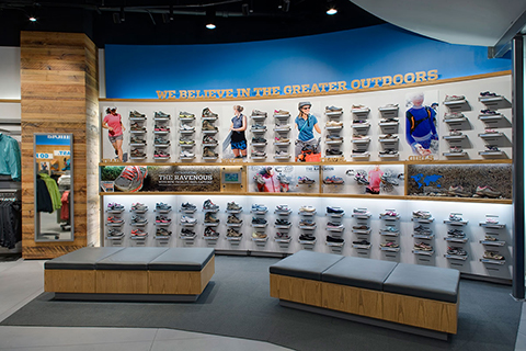 an image of Columbia Flagship store Turn design