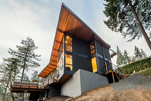 an image of dynamic modern home in Portland, Oregon