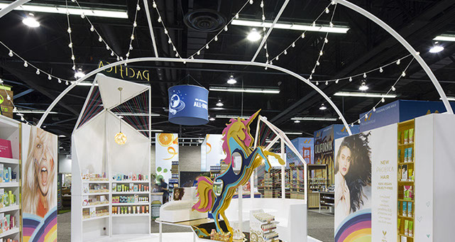 an image of Pacifica trandeshow booth designed by Craig Wollen 