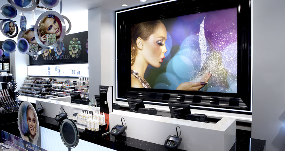 an image of Sephora new store concept by Craig Wollen of Turn Design