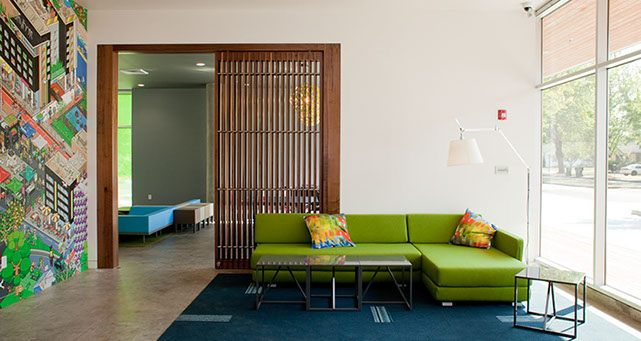 an image of Skybox interior designed by Craig Wollen