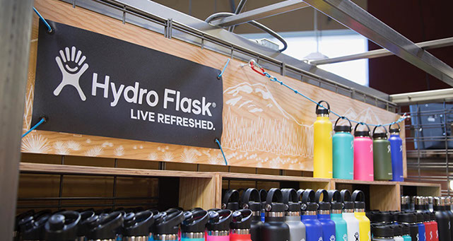 an image of design detail drawings of Hydro Flask retail fixture by Shane Fletcher