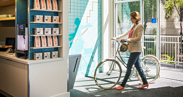 an image of Umpqua Bank interior designed by Craig Wollen of Turn Design